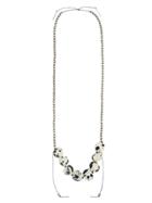 Camila Klein Long Stone Necklace - Metallic
