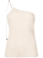 Jacquemus Ribbed Top - Nude & Neutrals
