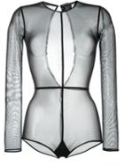 Ann Demeulemeester Open Back Sheer Body