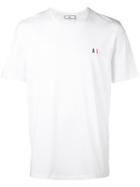 Ami Alexandre Mattiussi Small Logo T-shirt, Men's, Size: Xl, White, Cotton