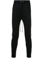 Selfmade By Gianfranco Villegas Side Stripe Track Pants - Black