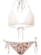 Zimmermann Leopard Print Bikini - Nude & Neutrals