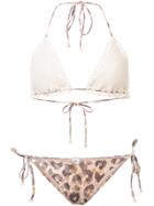 Zimmermann Leopard Print Bikini - Nude & Neutrals