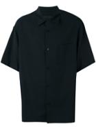 Alexander Wang Classic Shortsleeved Shirt, Men's, Size: 46, Black, Silk