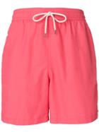 Polo Ralph Lauren Embroidered Logo Swim Shorts - Pink