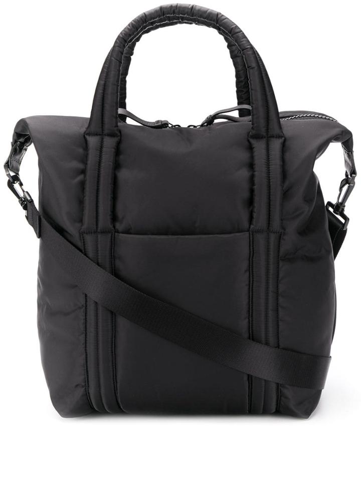 Maison Margiela Padded Shopping Tote - Black