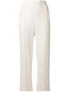Etro High-waisted Cropped Trousers - Neutrals