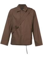 Craig Green Belt Detail Jacket, Men's, Size: Large, Brown, Cotton/nylon/polyester
