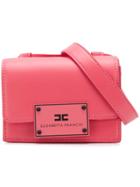 Elisabetta Franchi Logo Plaque Belt Bag - Pink