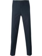 Kenzo Straight Leg Chinos, Men's, Size: 54, Blue, Cotton