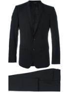 Dolce & Gabbana Formal Suit, Men's, Size: 46, Black, Spandex/elastane/acetate/cupro/virgin Wool