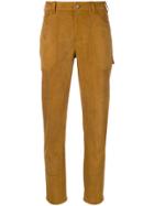 Saint Laurent Classic Slim-fit Trousers - Brown
