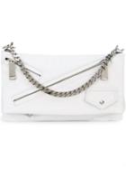 Dsquared2 - Babe Wire Clutch - Women - Calf Leather - One Size, Women's, White, Calf Leather
