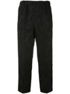 Jucca - Straight-leg Trousers - Women - Linen/flax/acetate/viscose - 44, Black, Linen/flax/acetate/viscose
