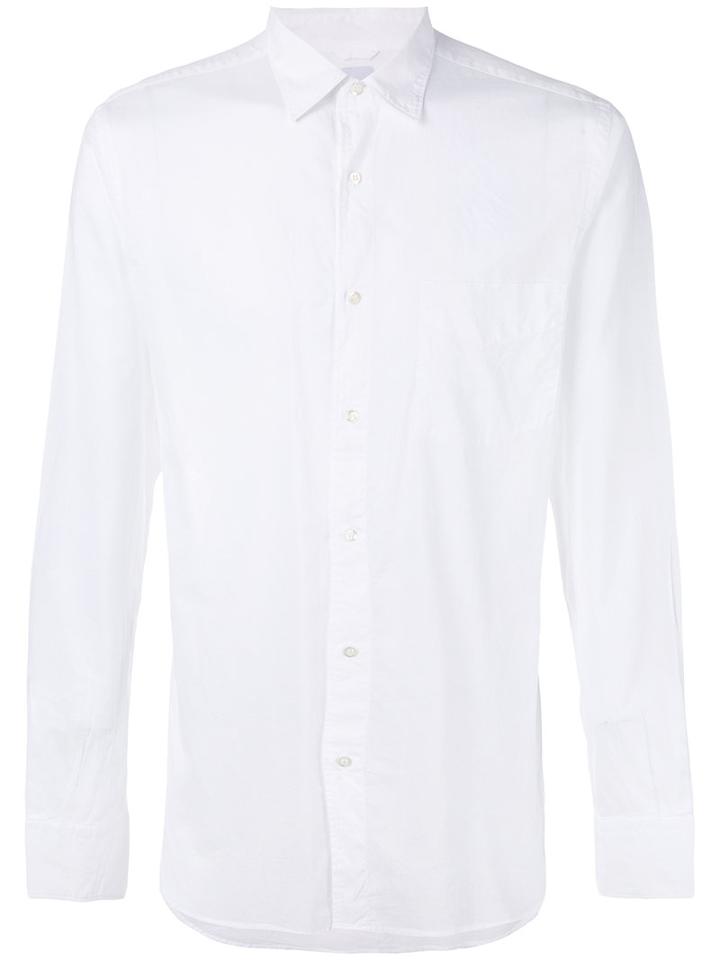Aspesi - Plain Shirt - Men - Cotton - L, White, Cotton