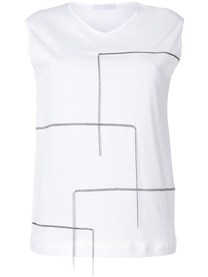 Fabiana Filippi Stitched Chain T-shirt - Unavailable