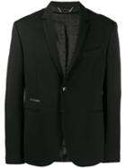 Philipp Plein Skull Logo Blazer - Black