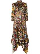 Peter Pilotto Floral Tapestry Maxi Dress - Multicolour