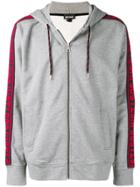 Just Cavalli Logo Band Hoodie - Grey