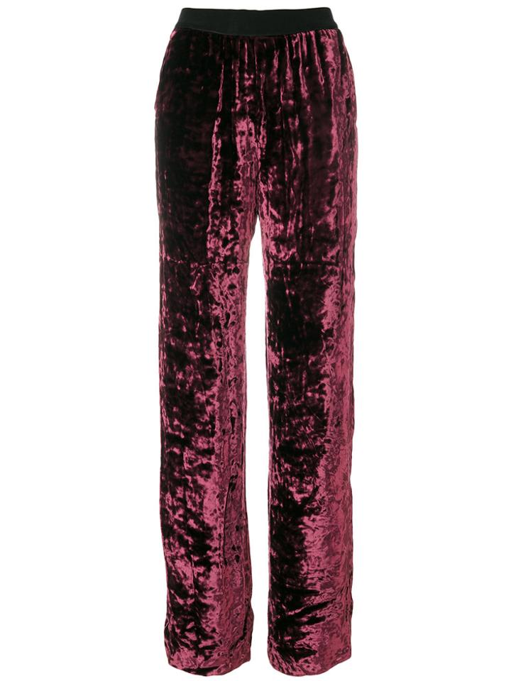 Maison Margiela Wide Leg Trousers - Red