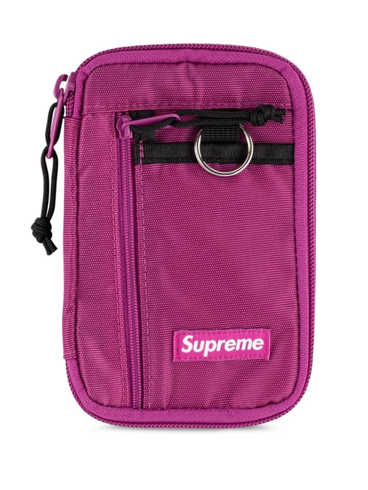 Supreme Small Zip Pouch - Pink