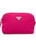 Prada Fabric Cosmetic Pouch - Pink