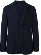 The Gigi 'angie' Blazer Jacket, Men's, Size: 48, Blue, Virgin Wool/cotton/polyester