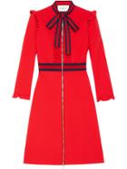 Gucci Viscose Jersey Dress - Red