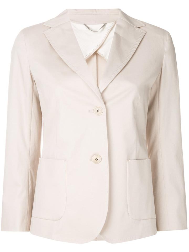 Weekend Max Mara Classic Blazer - Nude & Neutrals