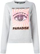 Kenzo Eye X Paradise Sweatshirt, Women's, Size: Medium, Grey, Cotton