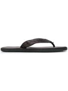 Bottega Veneta Basic Flip Flops - Brown