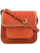 Isabel Marant Étoile 'mela' Satchel, Women's, Brown, Calf Leather/brass