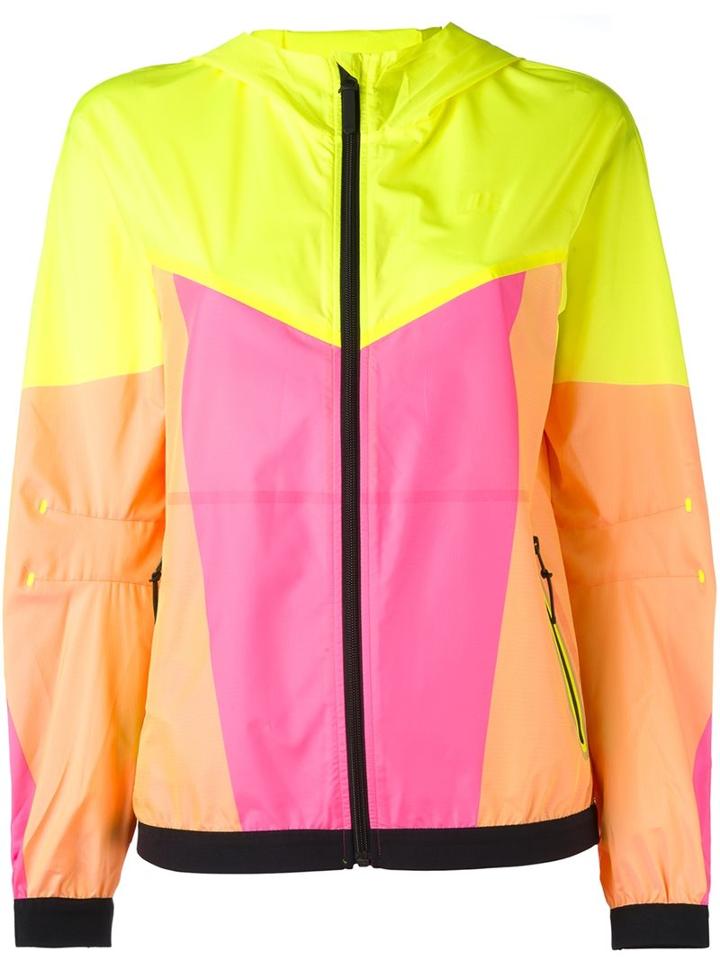 Nike Nikelab X Kim Jones Packable Windrunner Jacket, Women's, Size: Medium, Yellow, Polyester