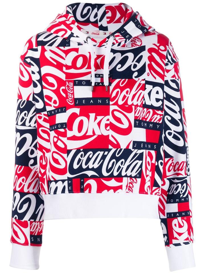 Tommy Jeans Tommy X Coca Cola Hoodie - White