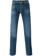 Jacob Cohen Slim Fit Jeans, Men's, Size: 38, Blue, Cotton