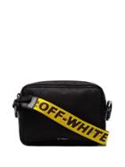 Off-white Industrial Logo Cross Body Bag - Black