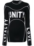 Versace Unity Love Loyalty Jumper - Black