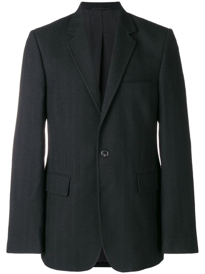 Ann Demeulemeester Classic Button Jacket - Black