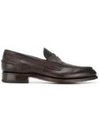 Santoni Slip-on Loafers - Brown