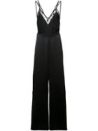 Zac Zac Posen 'vivienne' Jumpsuit, Women's, Size: 2, Black, Triacetate/polyester