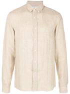 Brunello Cucinelli Plain Button Shirt - Brown