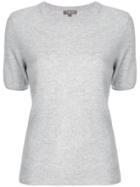 N.peal Cashmere Round Neck T-shirt - Grey