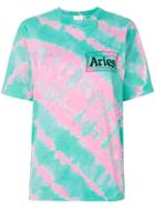 Aries Tie-dyed T-shirt - Green