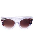 Thierry Lasry Slutty Sunglasses, Women's, White, Acetate