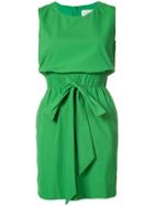 Milly - Sleeveless Short Dress - Women - Cotton/polyamide/polyester/spandex/elastane - 8, Green, Cotton/polyamide/polyester/spandex/elastane