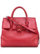 Versace Palazzo Empire Bag, Women's, Red, Leather