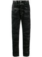 Diesel Mharky Slim-fit Jeans - Black