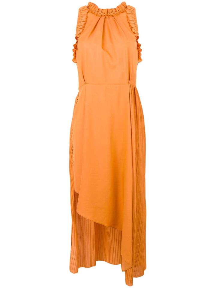 Magda Butrym Sleeveless Asymmetric Dress - Yellow