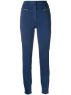 Luisa Cerano High Waisted Pants - Blue