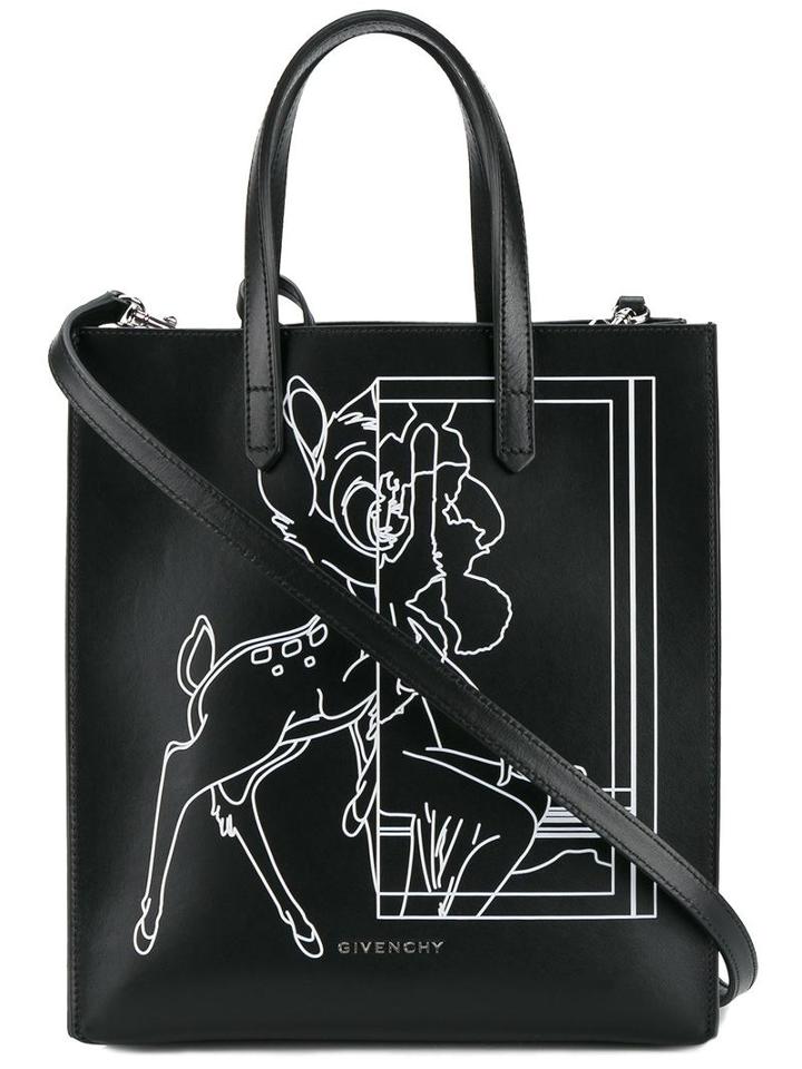 Givenchy Stargate Bambi Tote, Women's, Black, Calf Leather/calf Suede